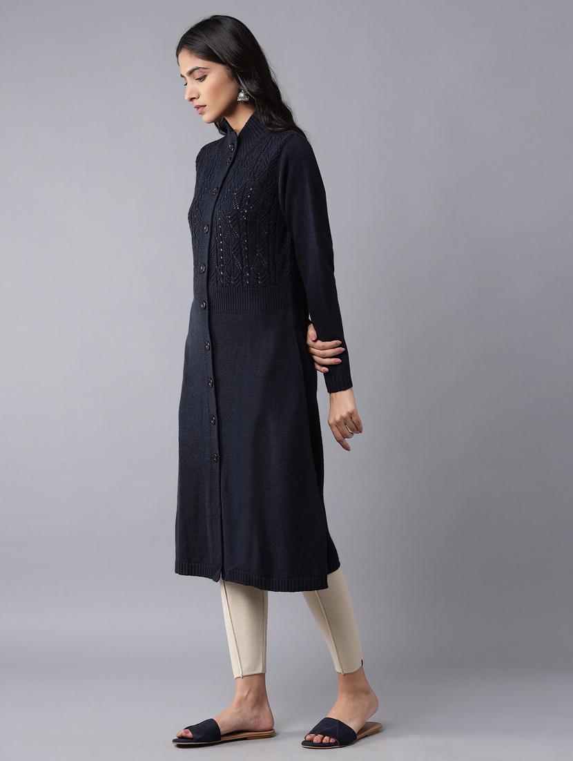 blue acrylic jacket - 18205248 -  Standard Image - 1