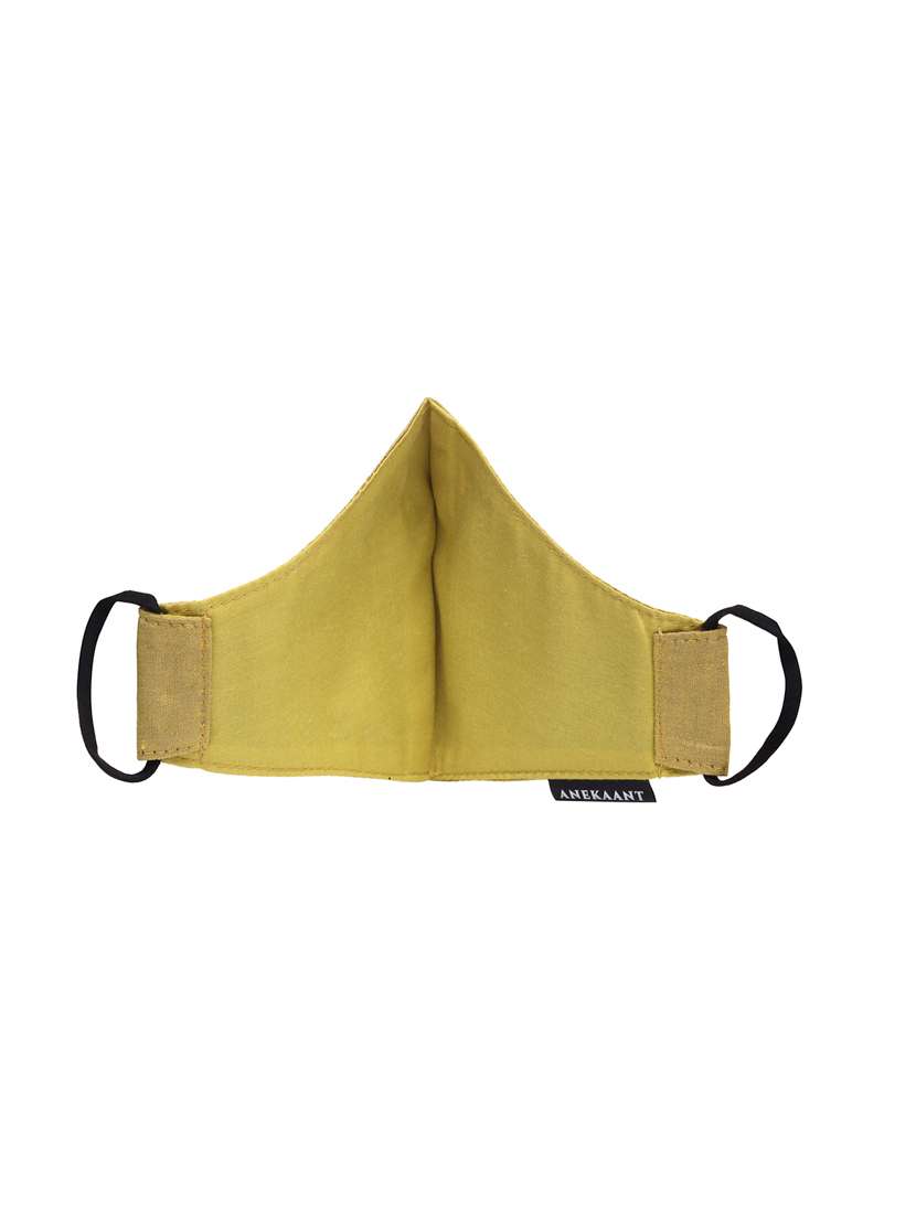 metallic silk plain women mask - 18205295 -  Standard Image - 4