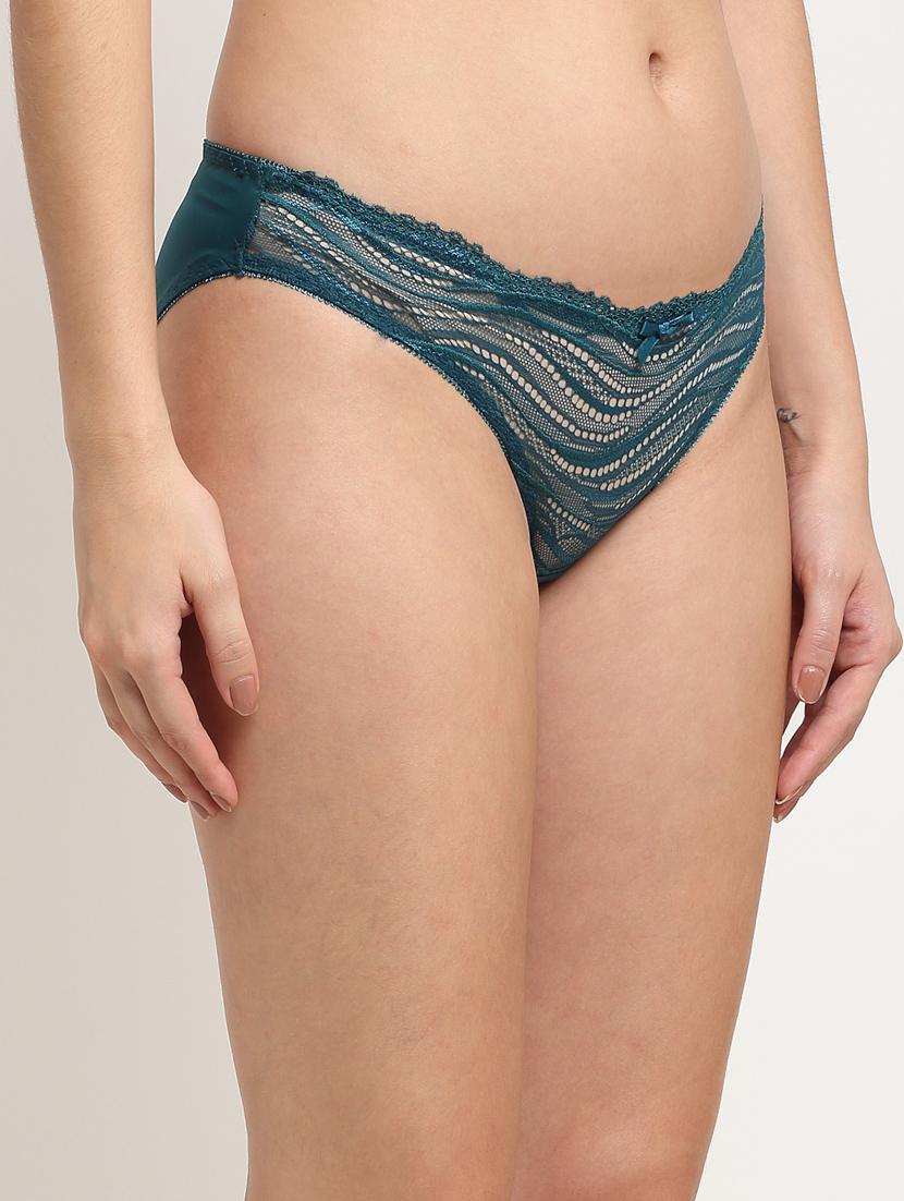 green laced bikini panty - 18205842 - Standard Image - 1