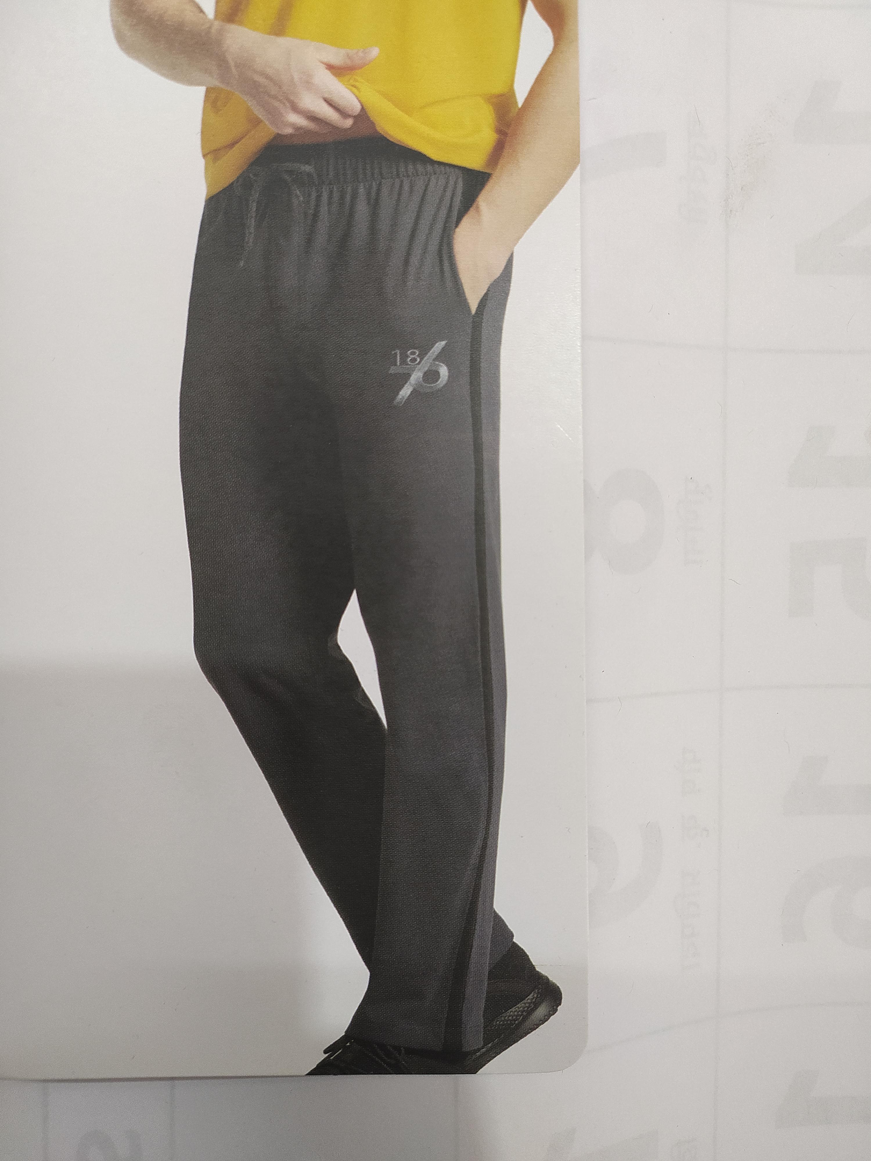 joggers for man black color - 18206310 - Standard Image - 1