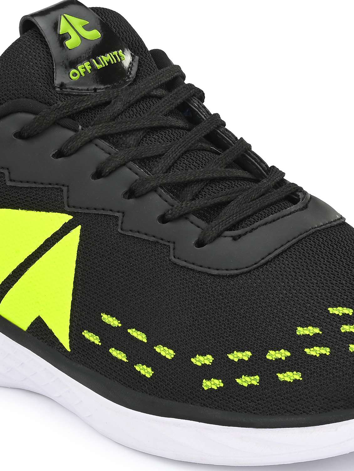 black synthetic sport shoes - 18206975 -  Standard Image - 4