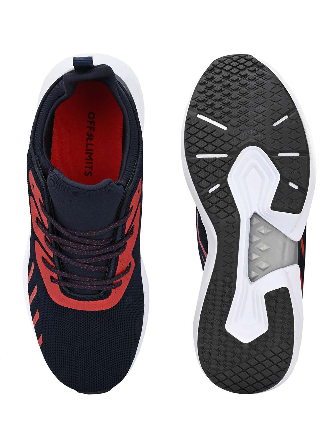navy mesh sport shoes - 18207020 -  Standard Image - 4
