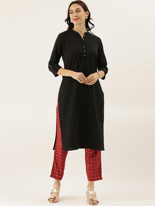 women's straight kurta - 18208433 -  Standard Image - 0