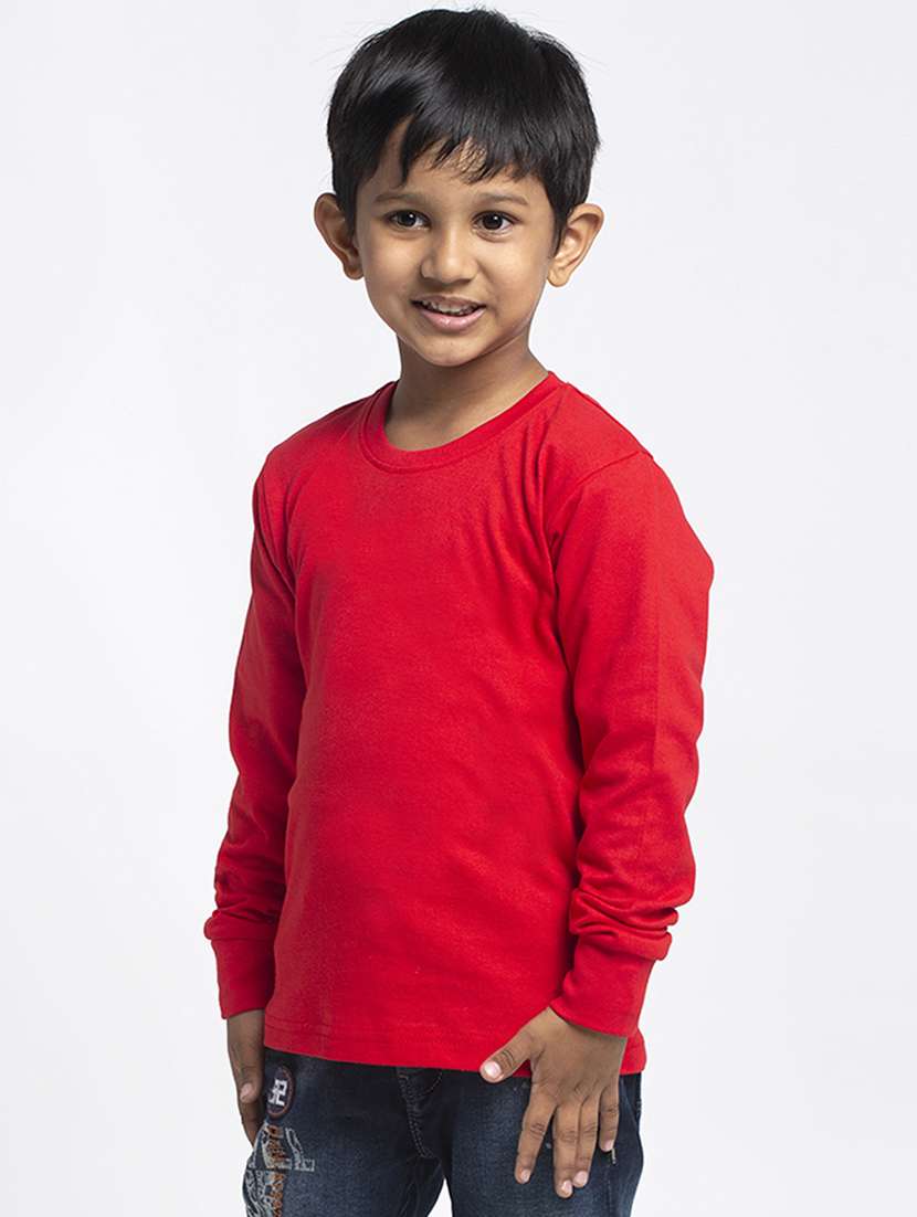round neck solid t-shirt - 18208858 -  Standard Image - 1