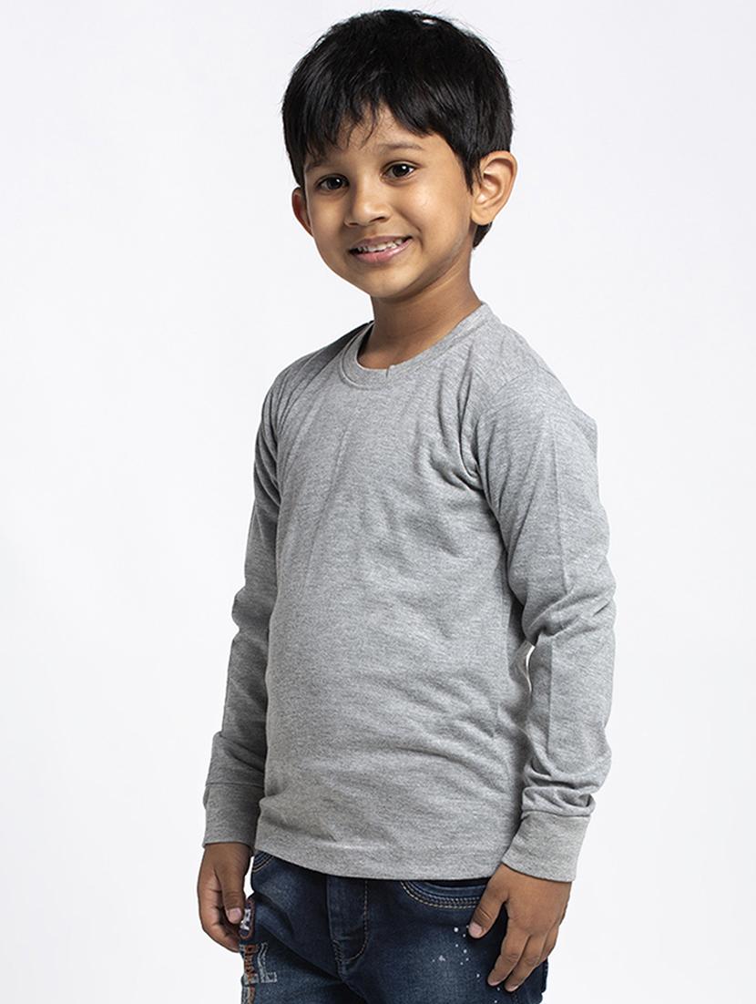 round neck solid t-shirt - 18208859 - Standard Image - 1