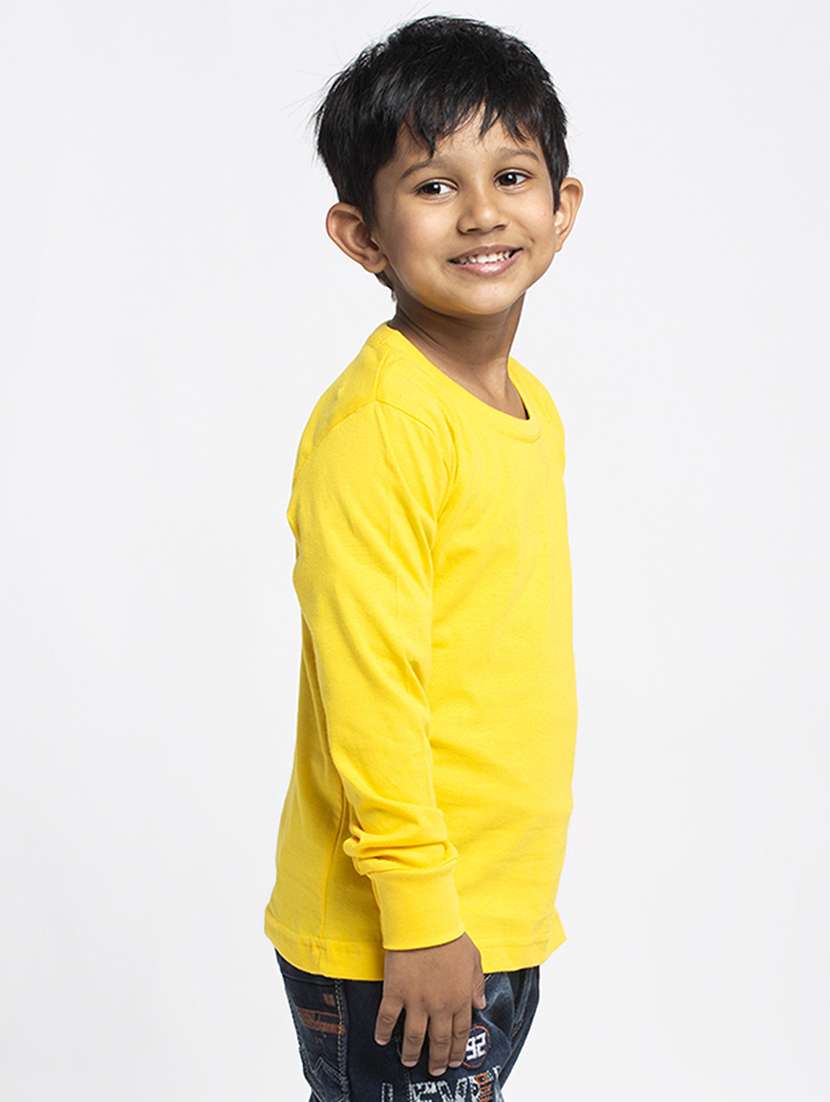 round neck solid t-shirt - 18208861 - Standard Image - 1