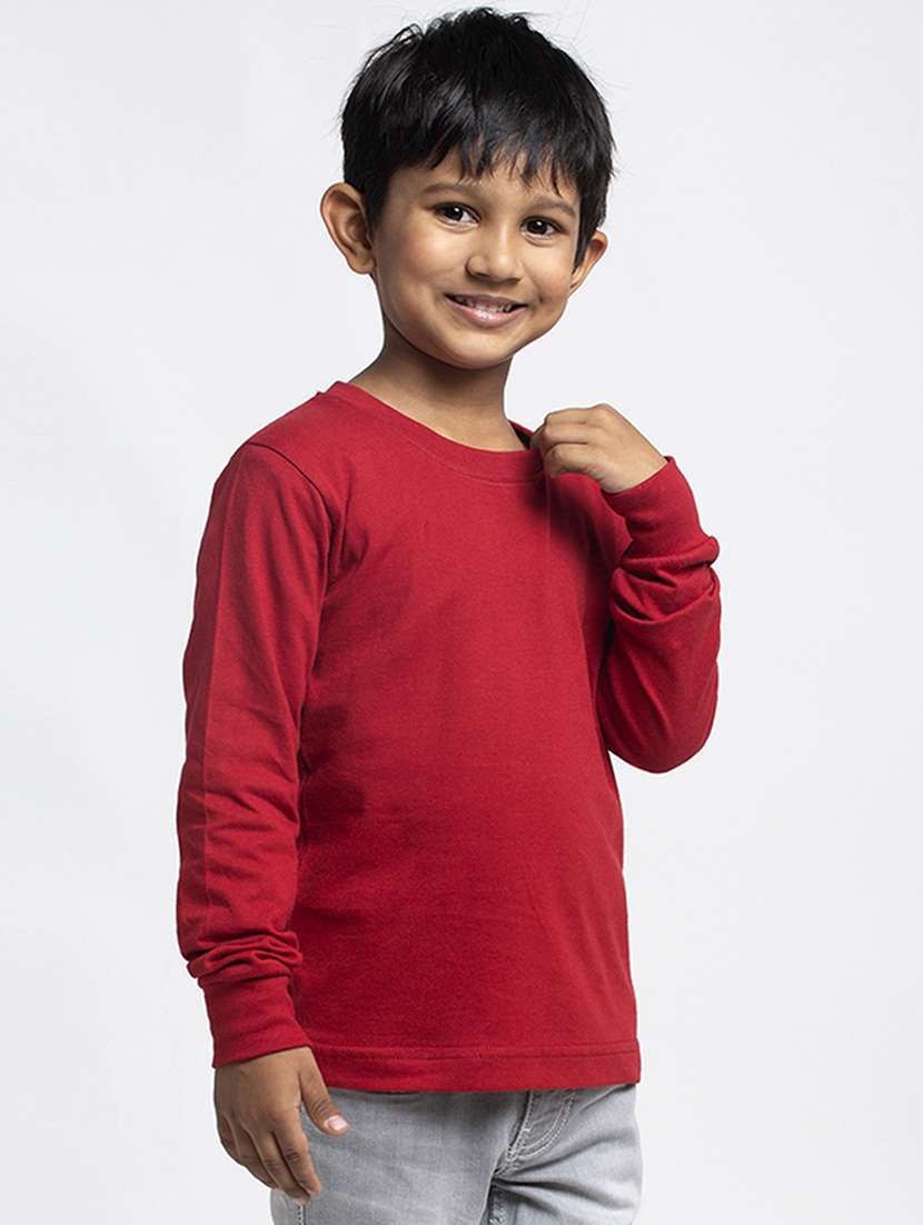 round neck solid t-shirt - 18208864 -  Standard Image - 1