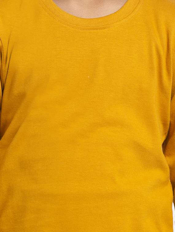 round neck solid t-shirt - 18208867 -  Standard Image - 4