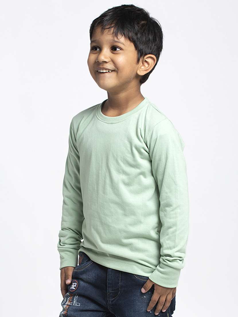 round neck solid t-shirt - 18208871 -  Standard Image - 1