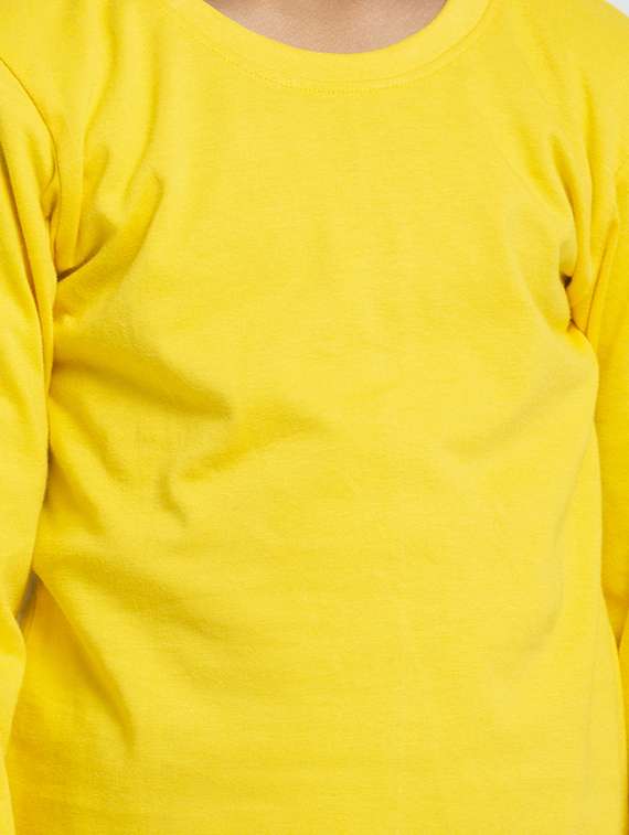 round neck solid t-shirt - 18208875 -  Standard Image - 4