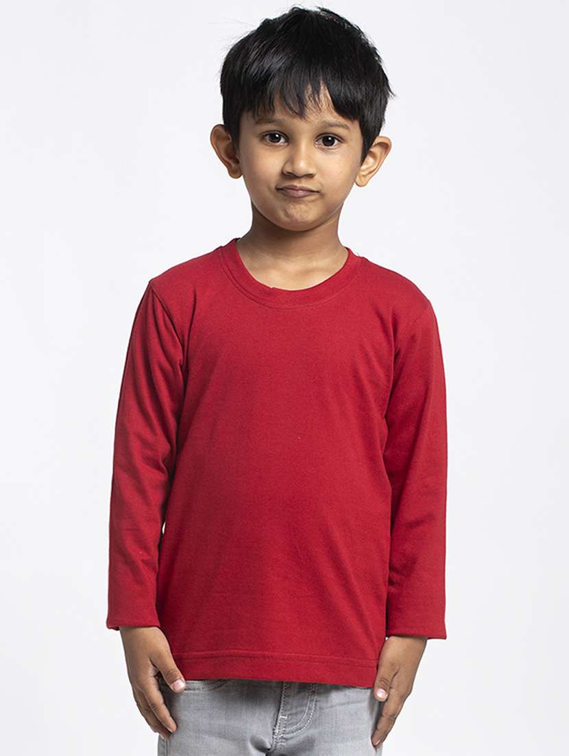 round neck solid t-shirt