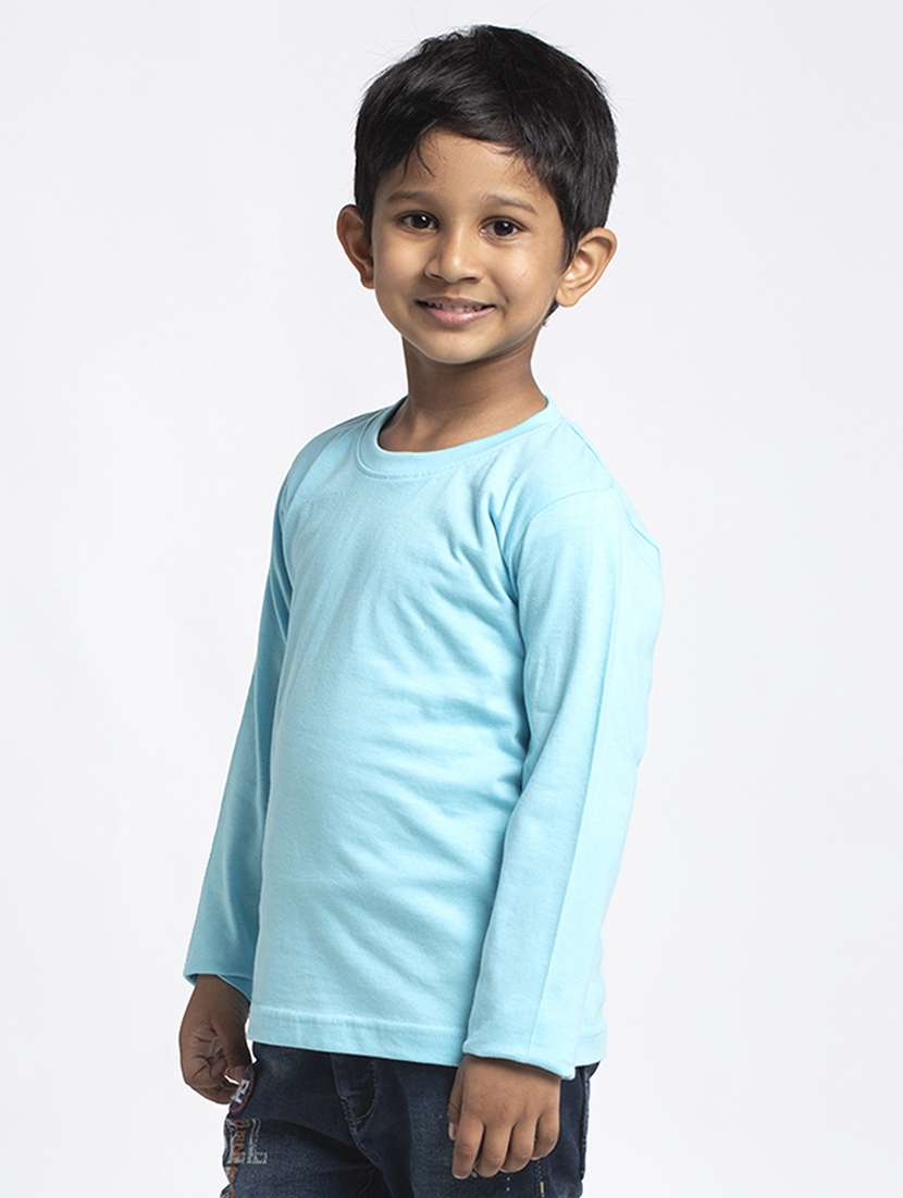 round neck solid t-shirt - 18208880 -  Standard Image - 1