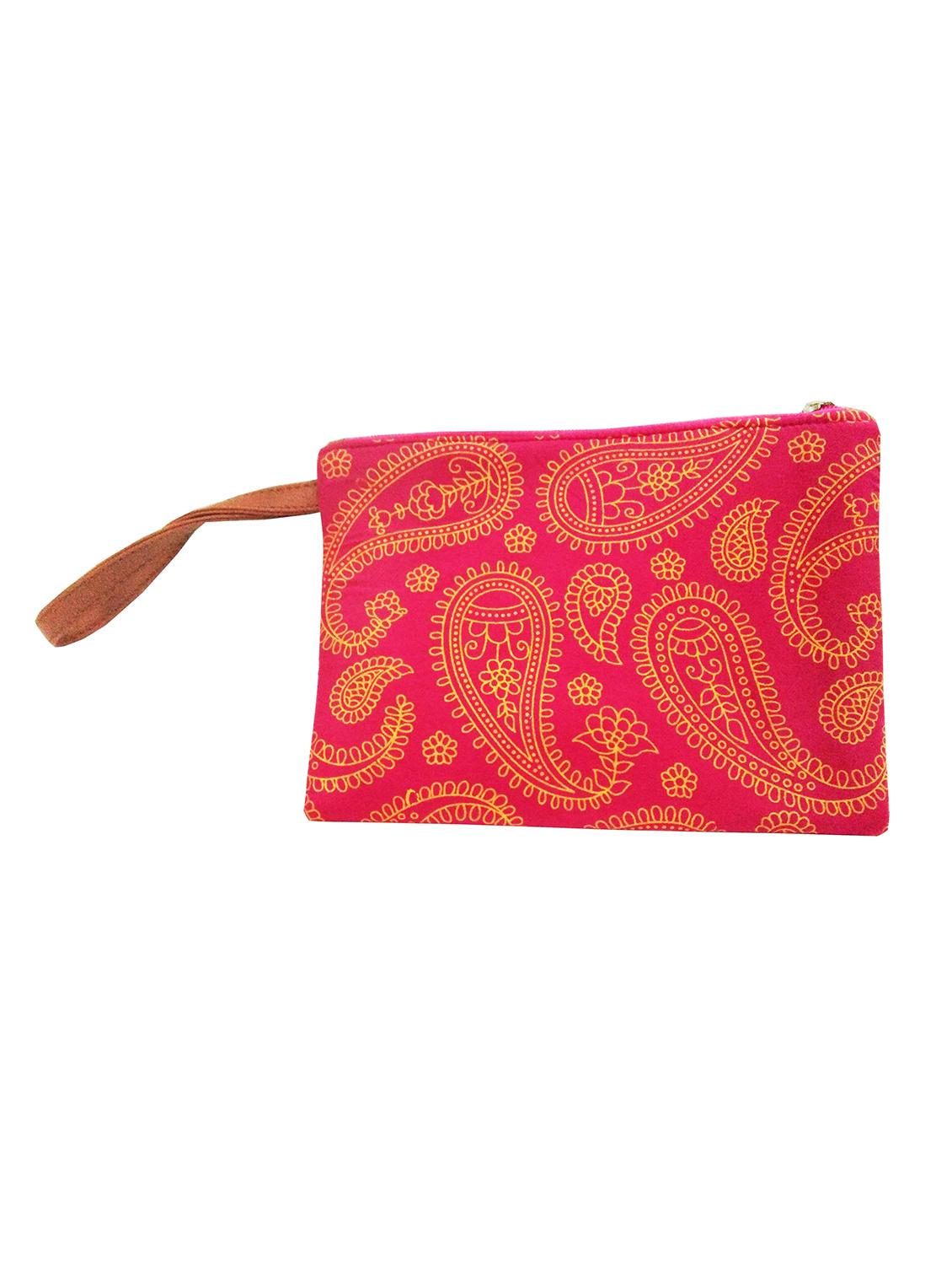 pink cotton regular pouch - 18209680 - Standard Image - 1