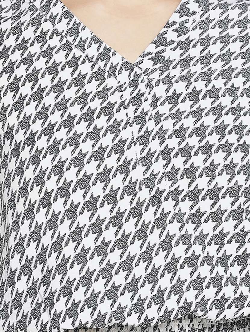 women's  houndstooth dress - 18210703 -  Standard Image - 4