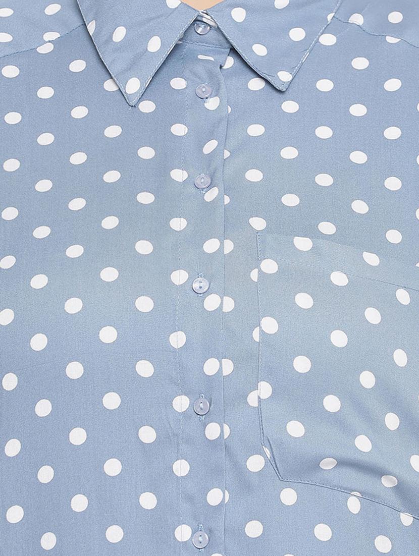 long sleeved polka dot shirt - 18210710 - Standard Image - 4
