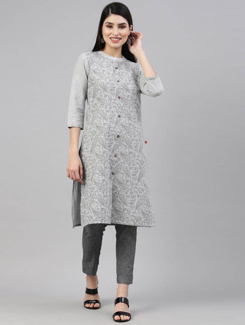 women's straight kurta - 18211089 - Zoom Image - 0