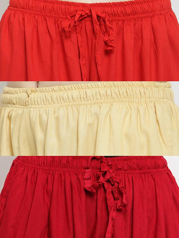 set of 3 solid palazzo  - 18212212 -  Standard Image - 6