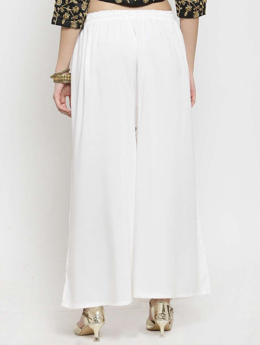 set of 3 solid palazzo  - 18212221 -  Standard Image - 4