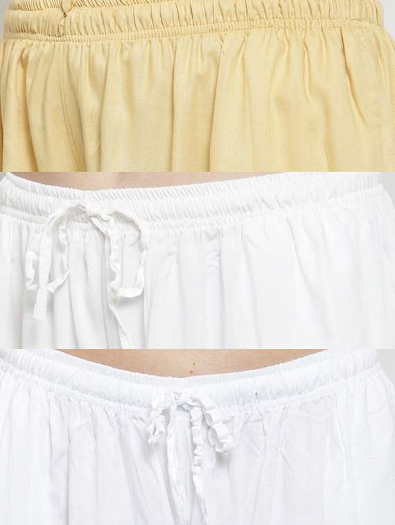 set of 3 solid palazzo  - 18212222 -  Standard Image - 6