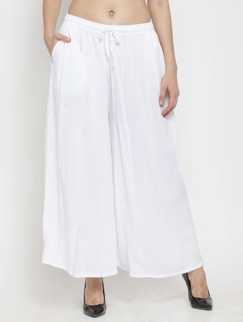 set of 3 solid palazzo  - 18212232 -  Standard Image - 1