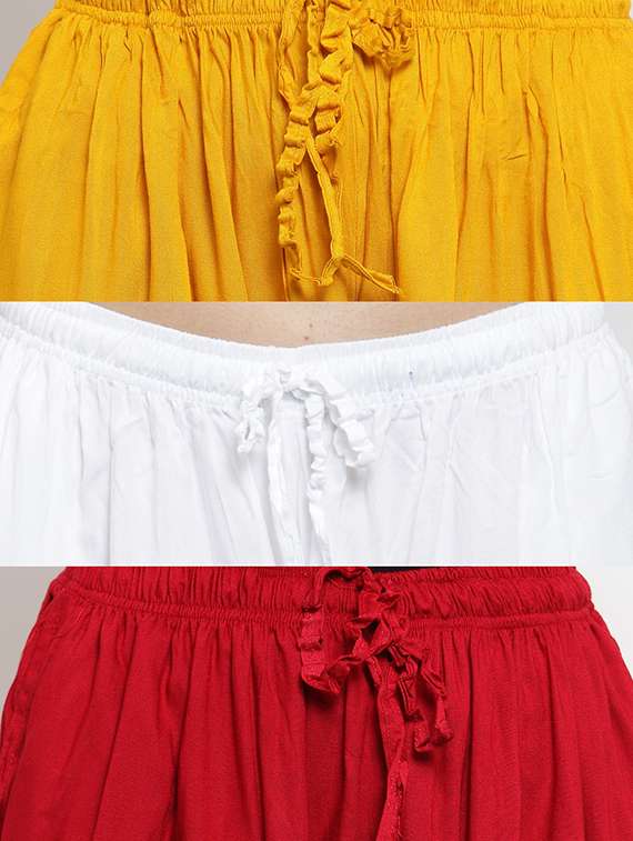 set of 3 solid palazzo  - 18212242 -  Standard Image - 6