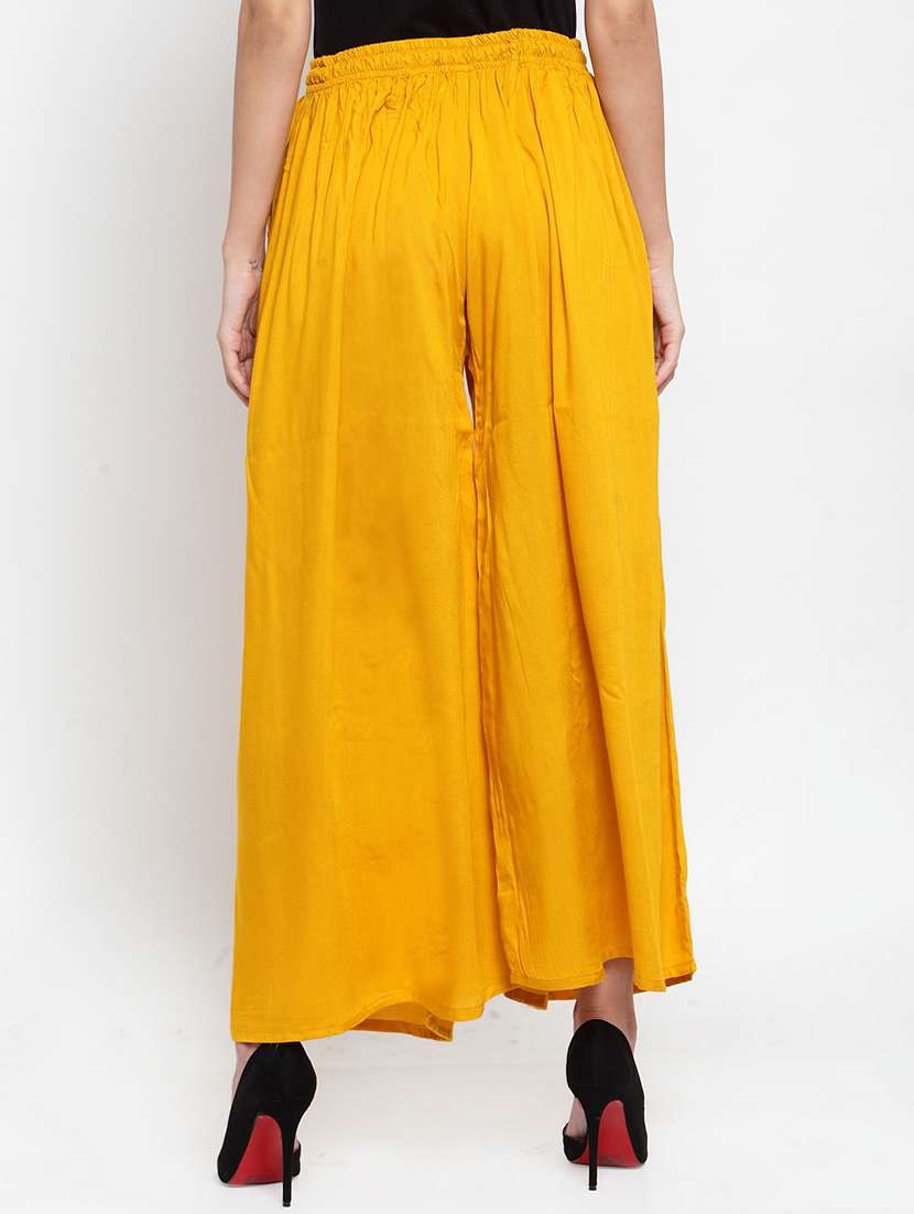 set of 3 solid palazzo  - 18212243 -  Standard Image - 4