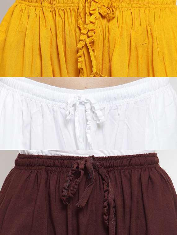 set of 3 solid palazzo  - 18212243 -  Standard Image - 6