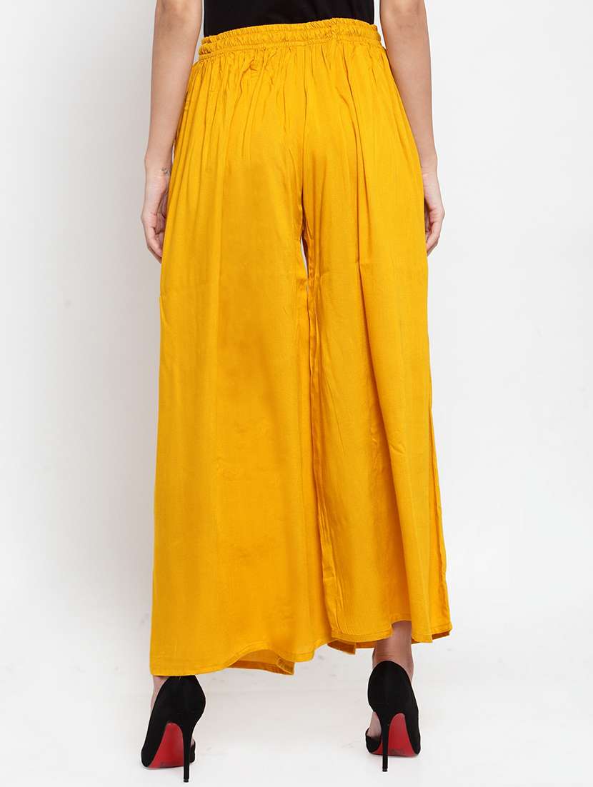 set of 3 solid palazzo  - 18212245 -  Standard Image - 4