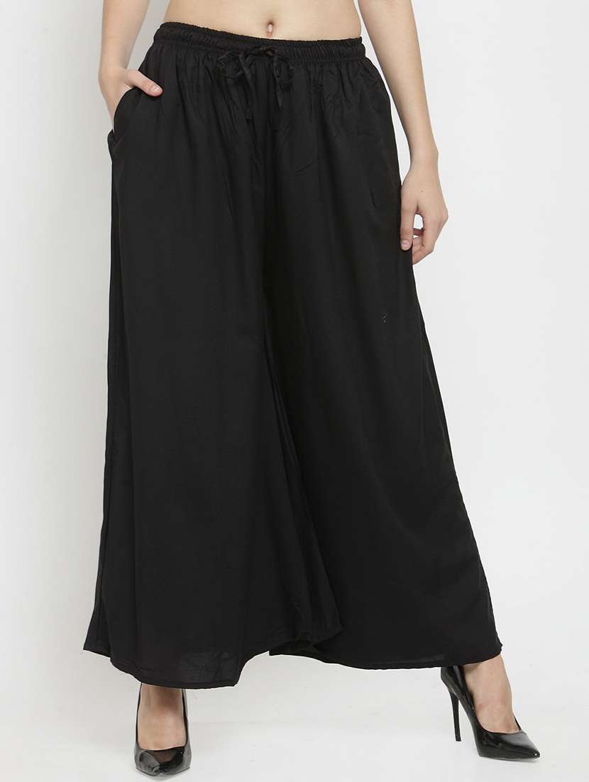 set of 3 solid palazzo  - 18212391 -  Standard Image - 1