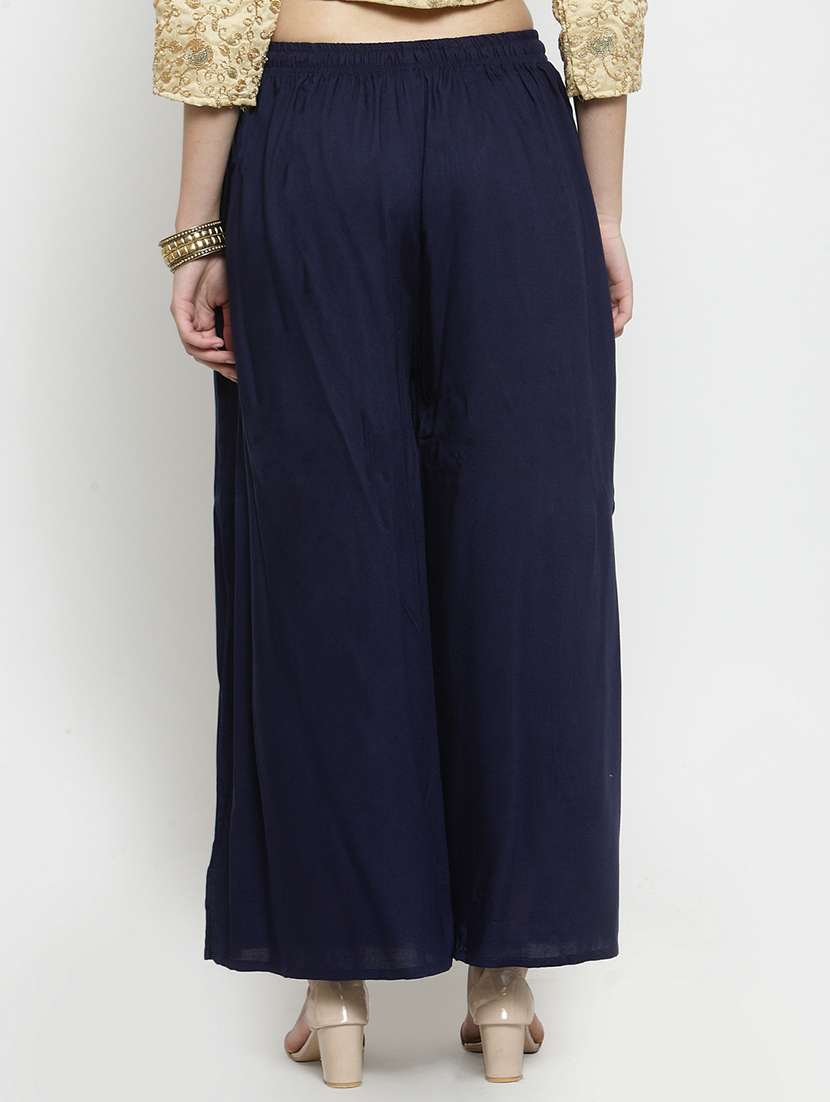 set of 3 solid palazzo  - 18212391 -  Standard Image - 4