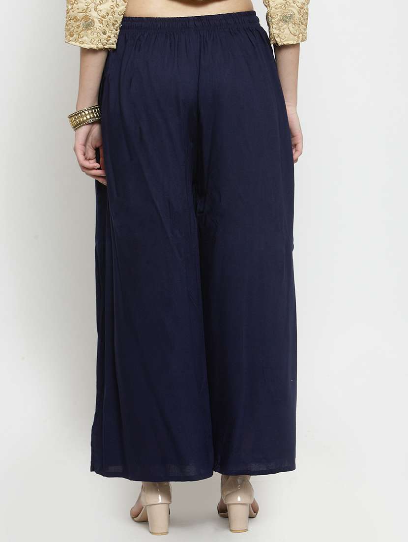 set of 3 solid palazzo  - 18212393 -  Standard Image - 4