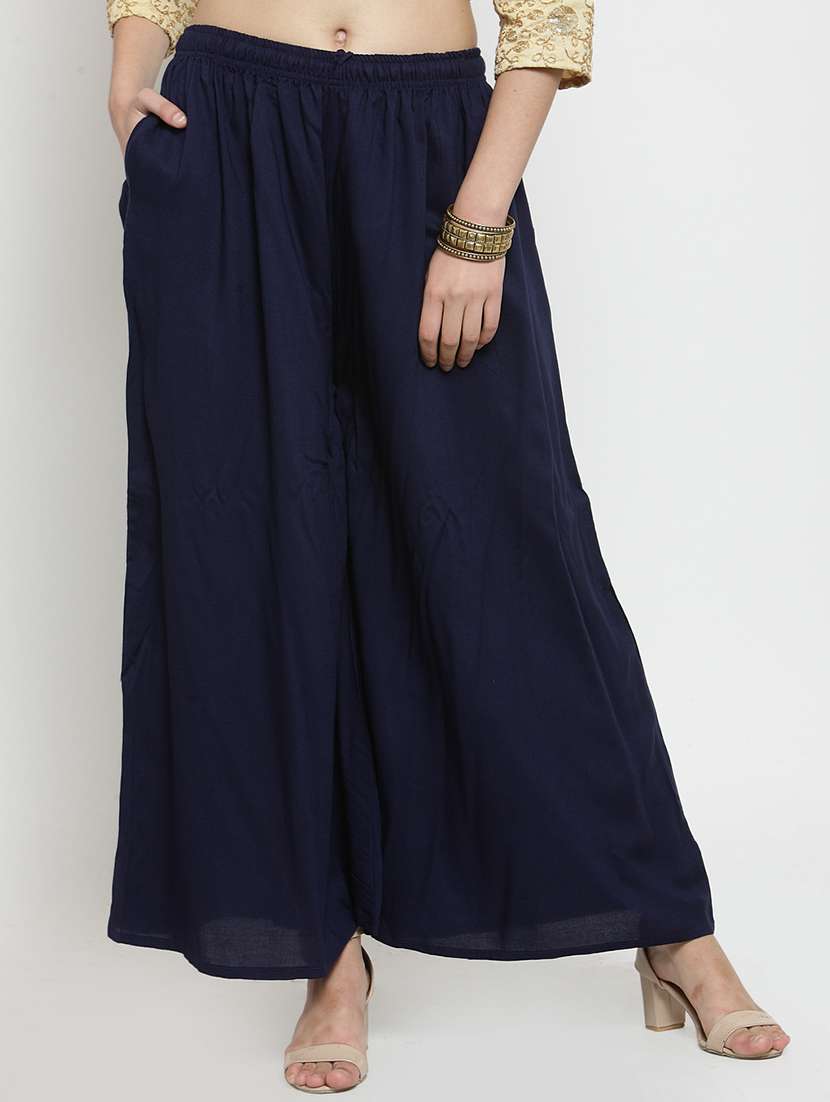 set of 3 solid palazzo  - 18212398 -  Standard Image - 1