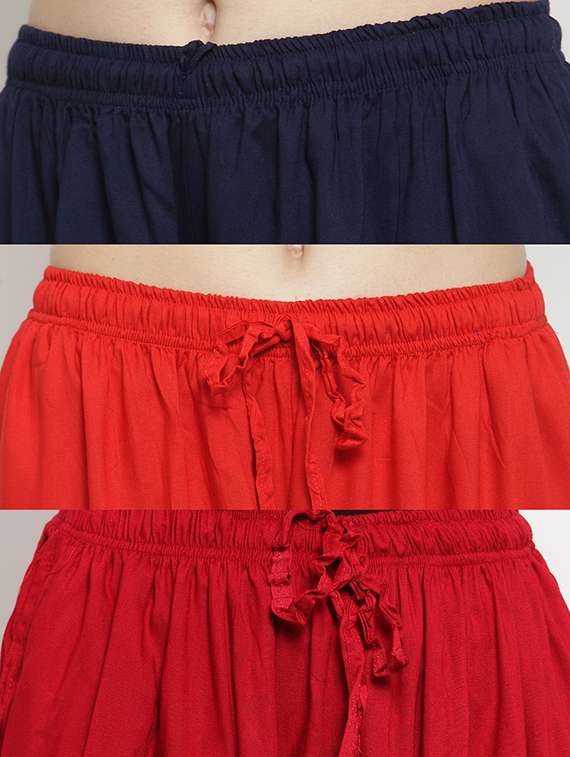 set of 3 solid palazzo  - 18212398 -  Standard Image - 6