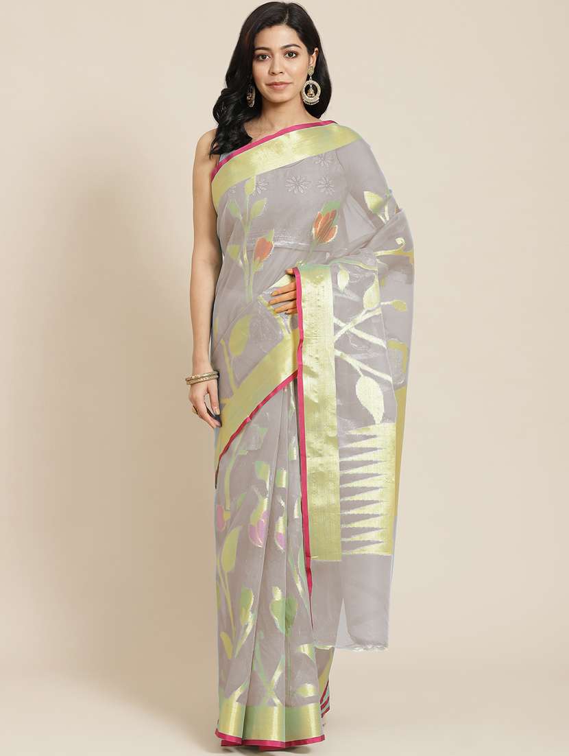 women's banarasi saree with blouse