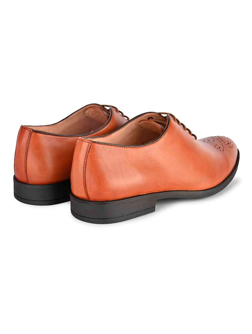 tan leather oxfords - 18213419 -  Standard Image - 4