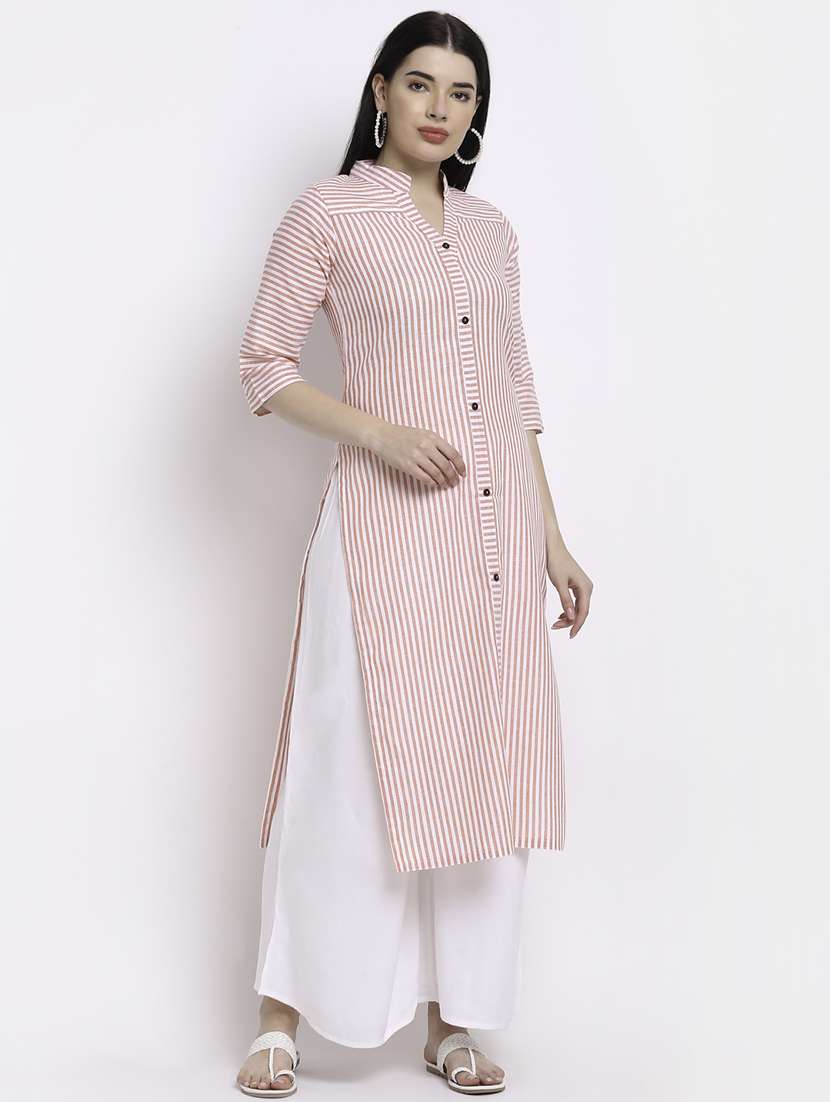 women's front slit kurta