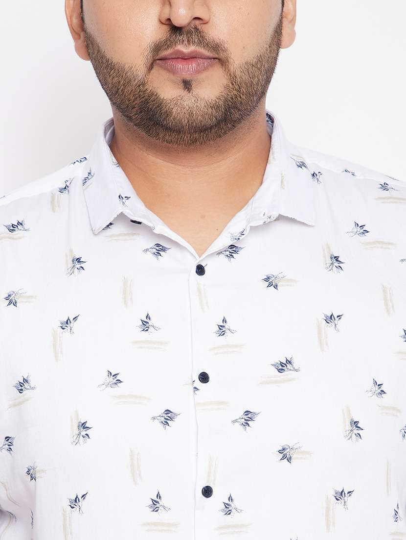 mens florals casual shirt - 18215190 -  Standard Image - 4