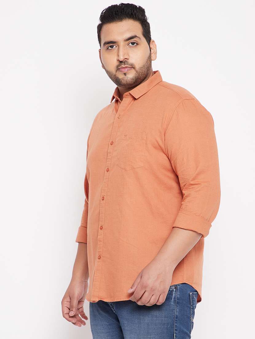 mens solid casual shirt - 18215220 -  Standard Image - 1