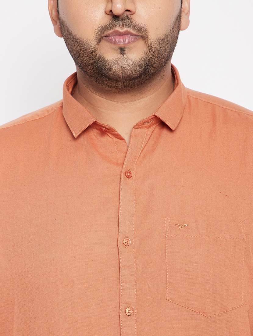 mens solid casual shirt - 18215220 -  Standard Image - 4