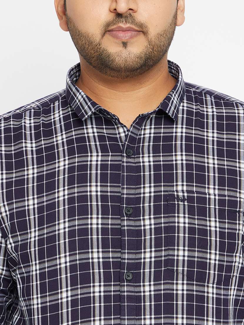 mens checks casual shirt - 18215233 -  Standard Image - 4