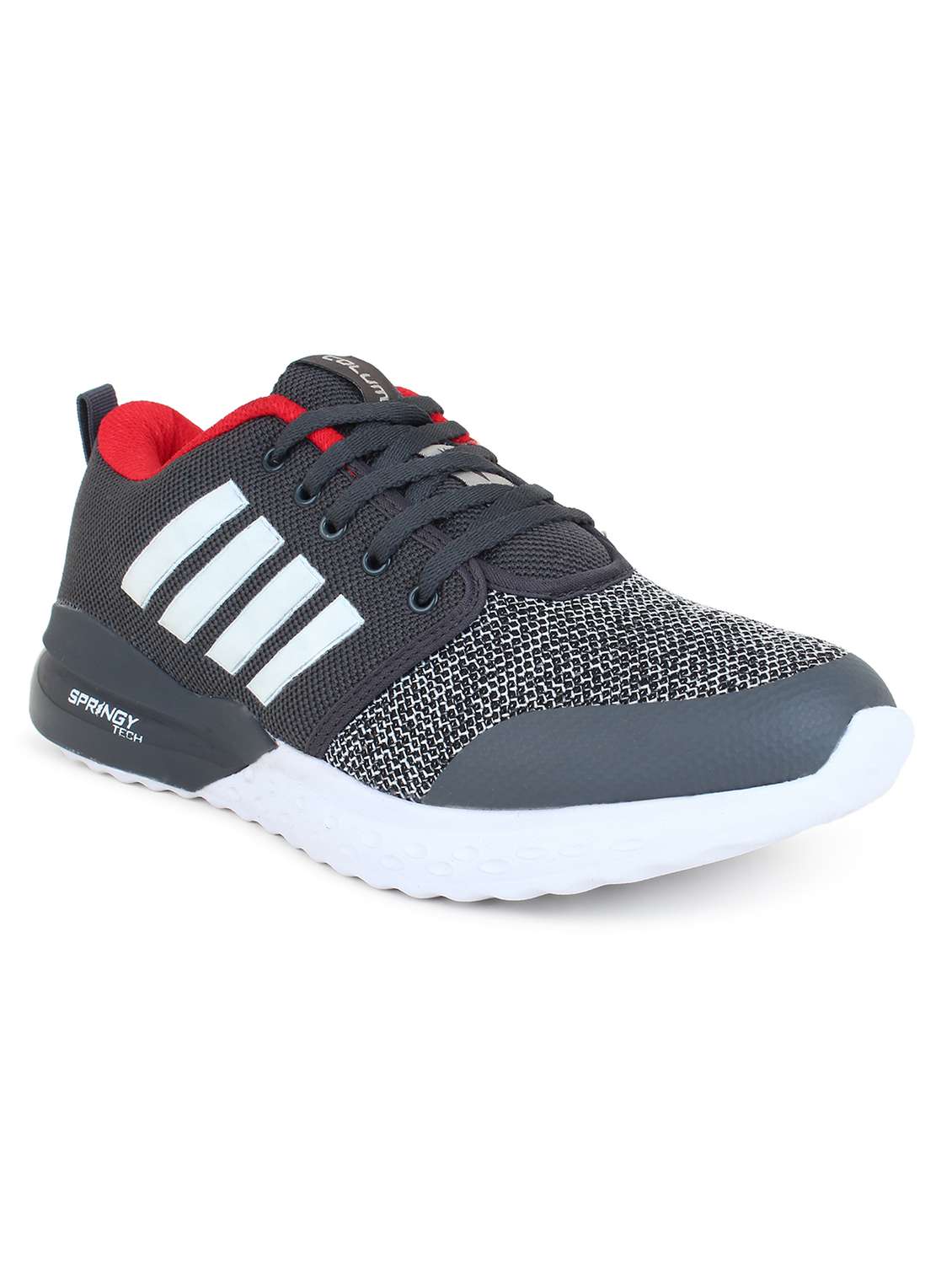 white mesh sport shoes