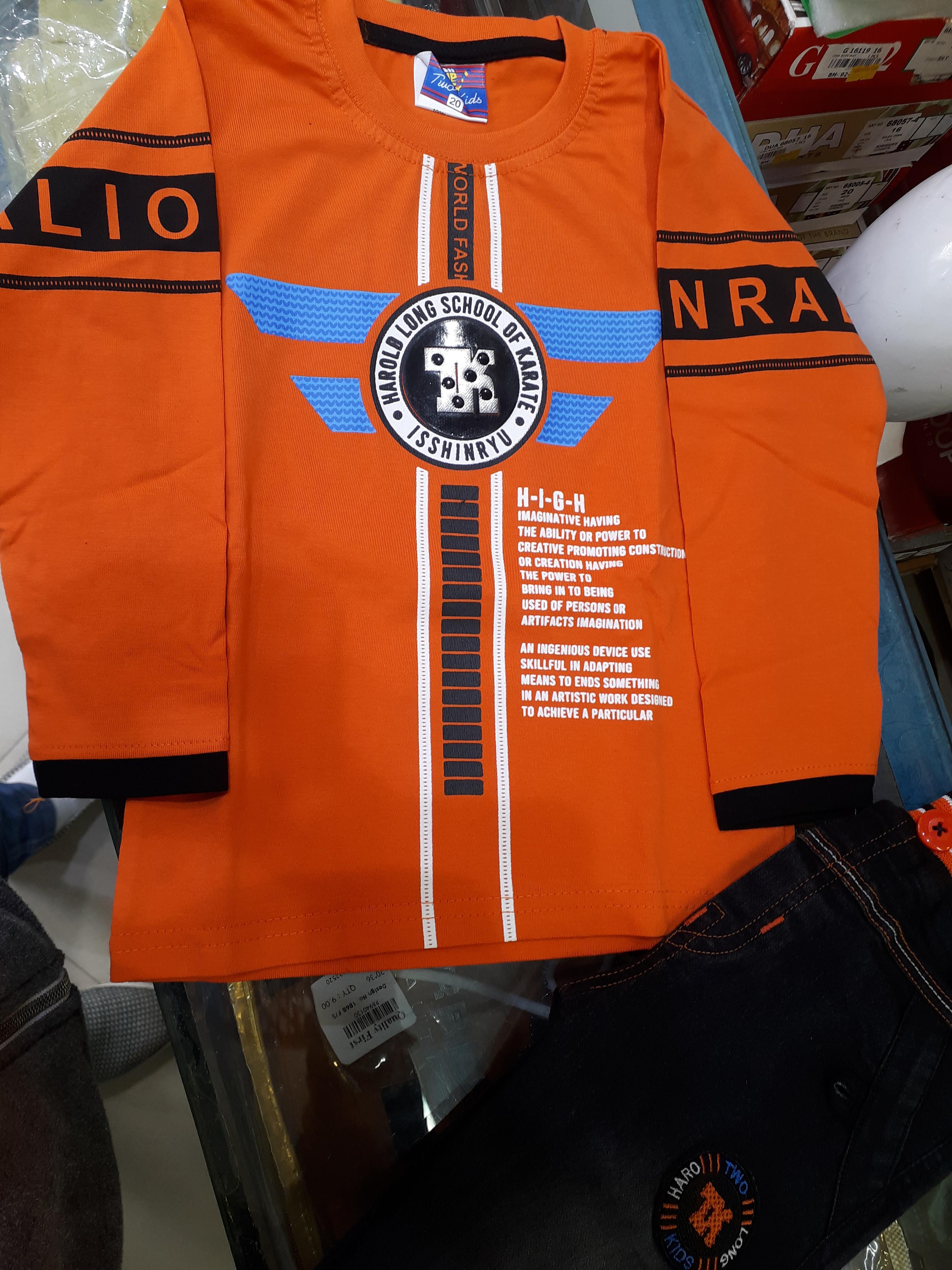 kids t shirt and pant  - 18216019 -  Standard Image - 1