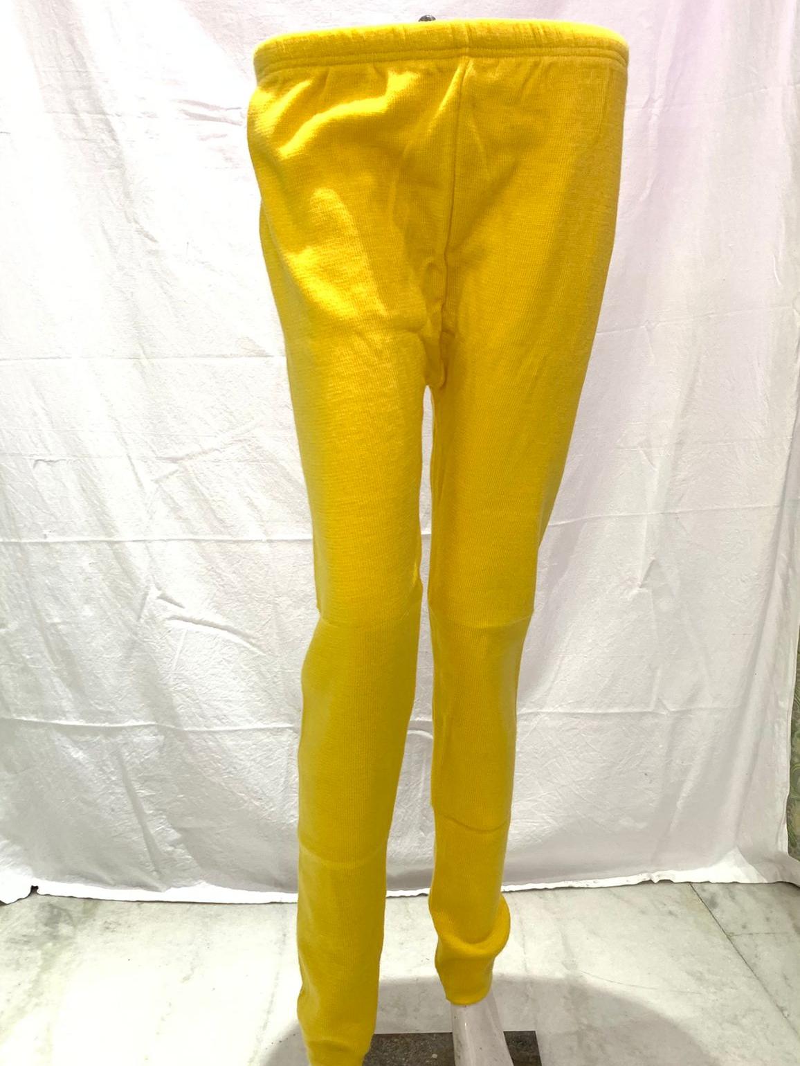 yellow wool woolen legging - 18216322 - Standard Image - 1
