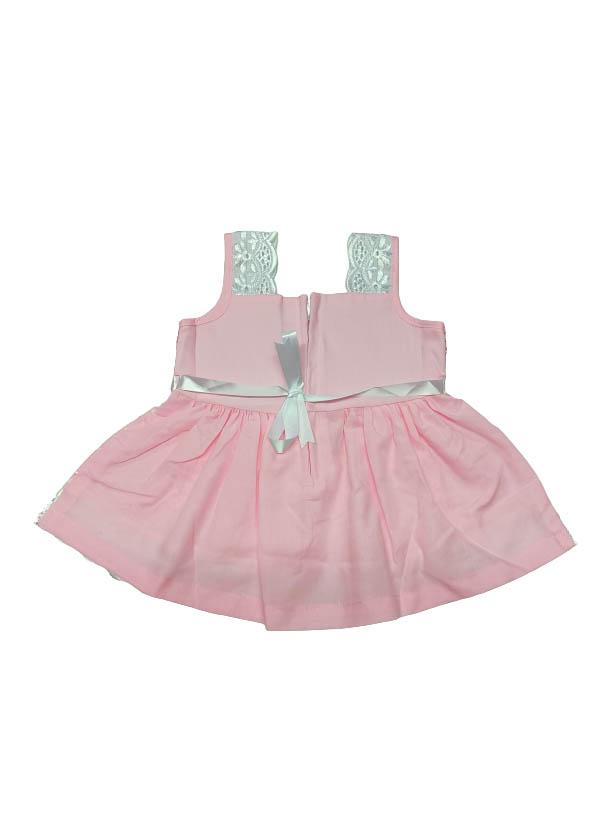 girls square neck sleeveless frock - 18217117 - Standard Image - 1