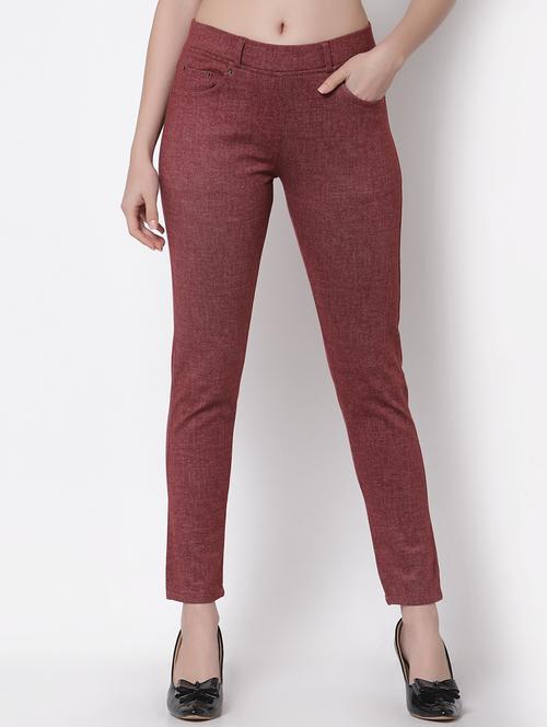 mid rise solid jegging - 18217501 - Standard Image - 0