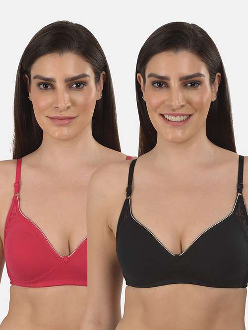 set of 2 solid combos bra - 18217929 -  Standard Image - 0