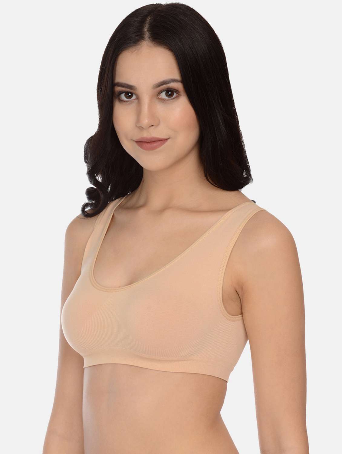 set of 2 solid sports bra - 18217950 -  Standard Image - 6