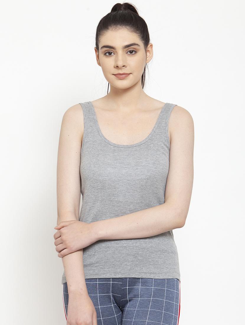 women's tank top round neck top - 18218294 -  Zoom Image - 0