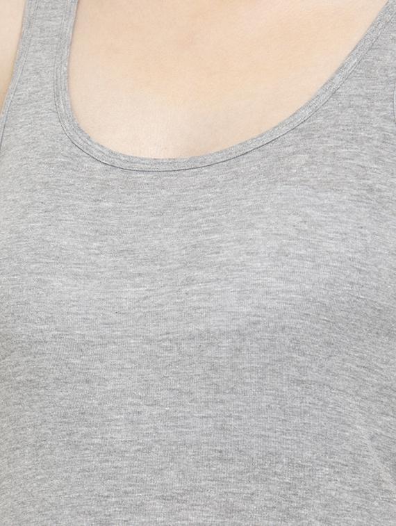 women's tank top round neck top - 18218294 - Standard Image - 4