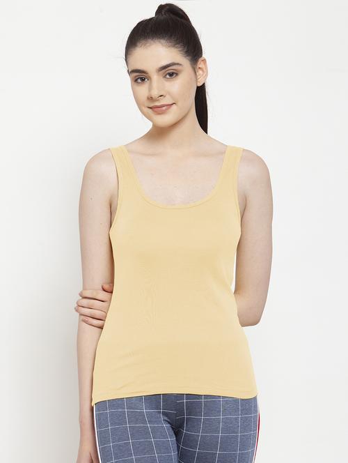 women's tank top round neck top - 18218297 - Standard Image - 0